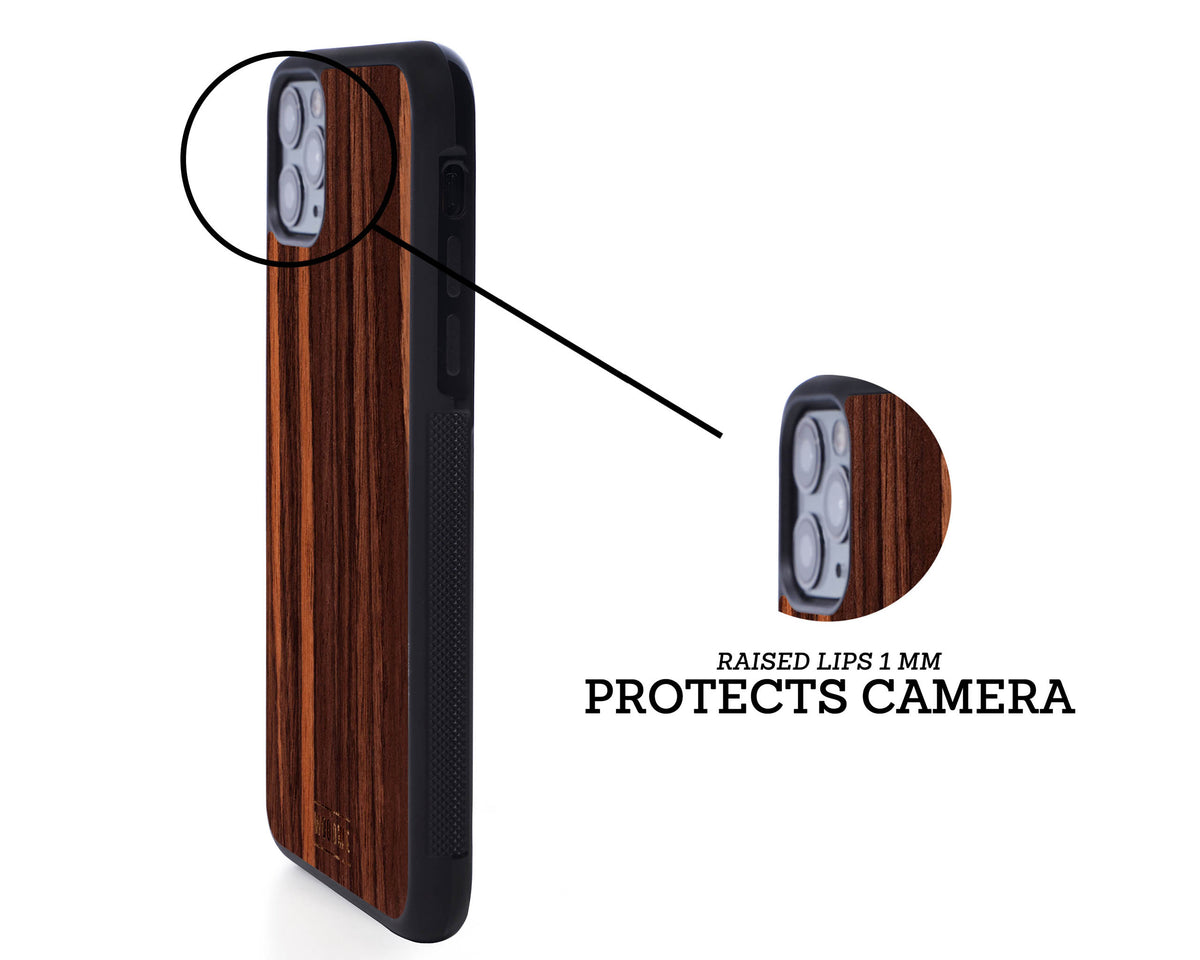 iphone case cover wood protection protective ebony