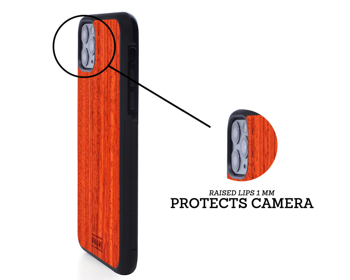 iphone case cover wood protection protective padauk